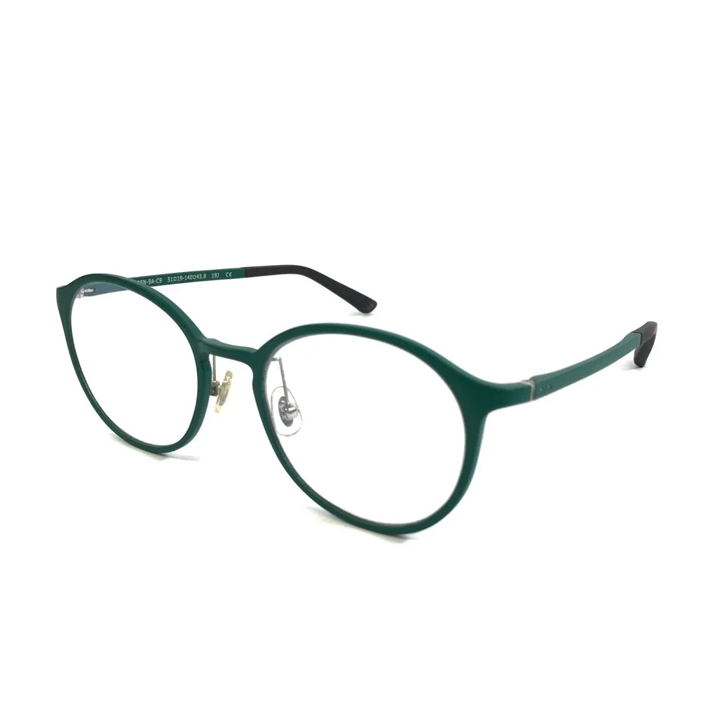 OWNDAYS Eyeglasses Frames PC2005N-9A-C9 Green Round Full Rim 51-19-140